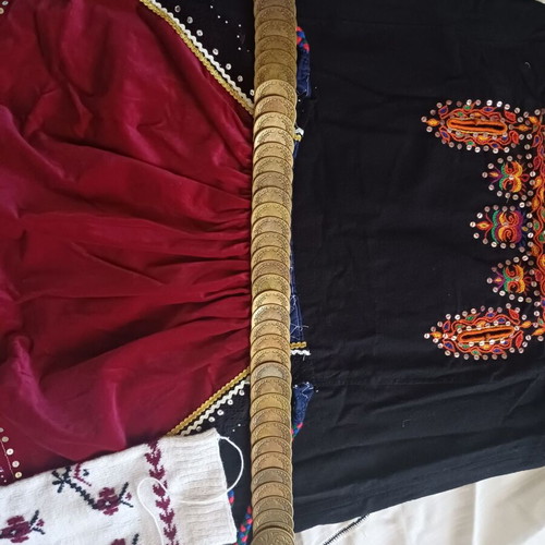 Thrace folk costume complete with jewelry, new
