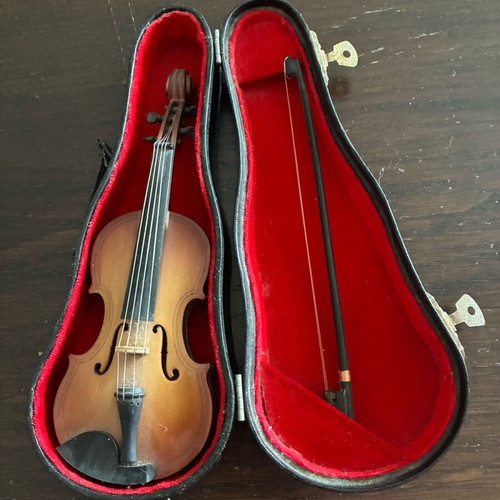 Violin decorative miniature 20cm like new
