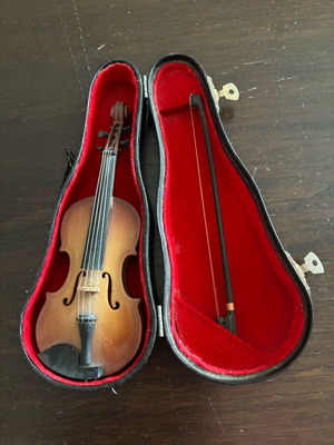 Violin decorative miniature 20cm like new