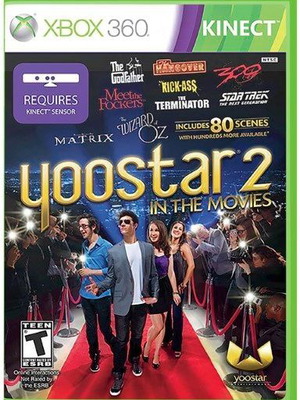 Yoostar 2 In the Movies Kinect Xbox 360 употребяван
