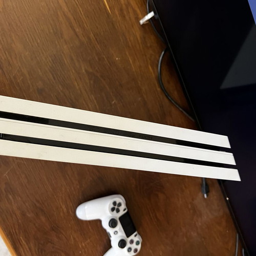 PlayStation 4 Pro Glacier White 1TB console with GoldH firmware