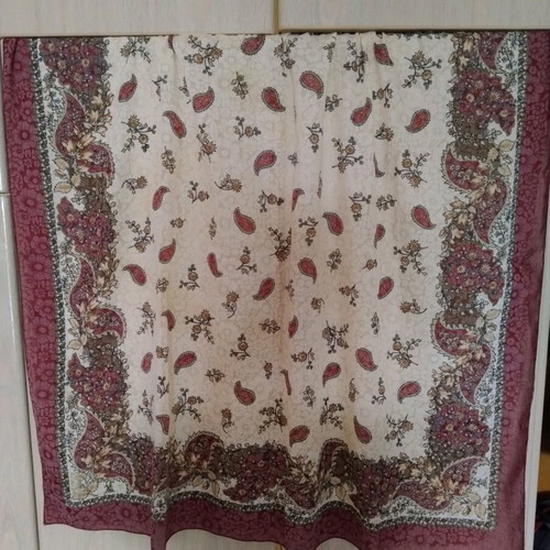 Square scarf new multicolor 0.95x0.95