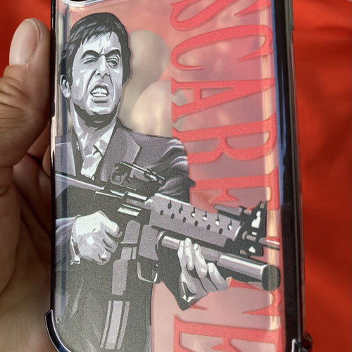 IPhone 17 Pro Max Silicone Case Scarface Tony Montana Al Pacino New