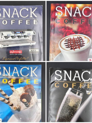 Περιοδικά Snack & Coffee και Coffee Net, σαν καινούργια, 14 τεμάχια