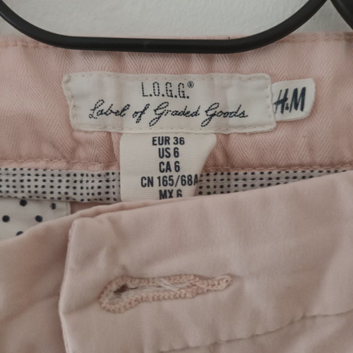 Soft pink pants used