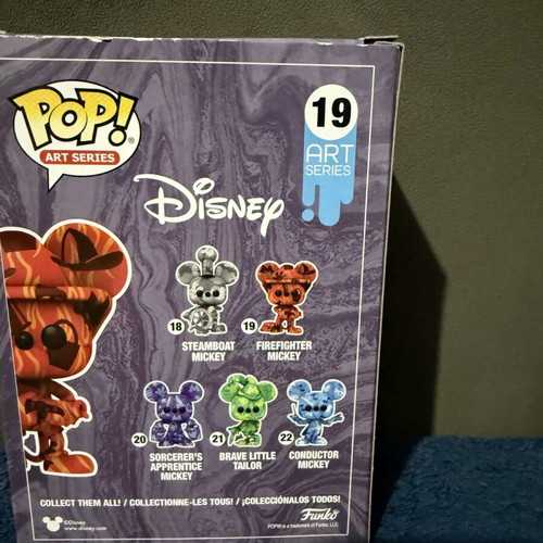 Funko POP Firefighter Mickey sealed, special edition
