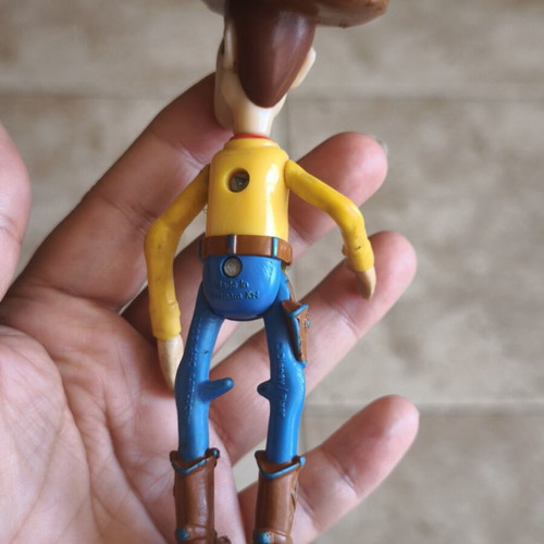 Sheriff Woody figure used, Disney Pixar Toy Story collectible 13 cm