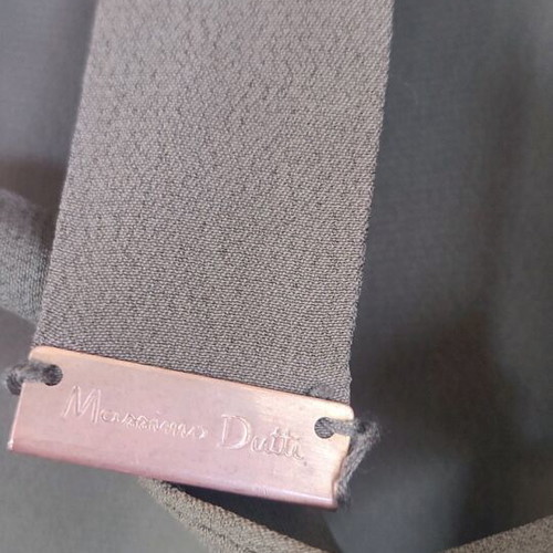 Massimo Dutti dress like new, green color with logo