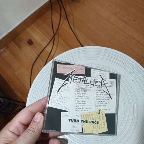 Metallica Turn The Page CD single, heavy metal