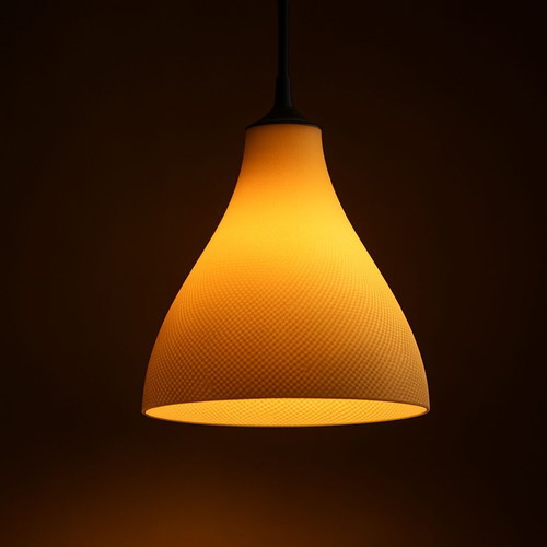Elegant Flow Ceiling Lamp new, minimalist design, PLA material
