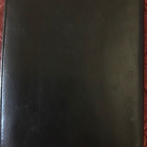 Adidas men's leather wallet new, black, 13cm x 21cm