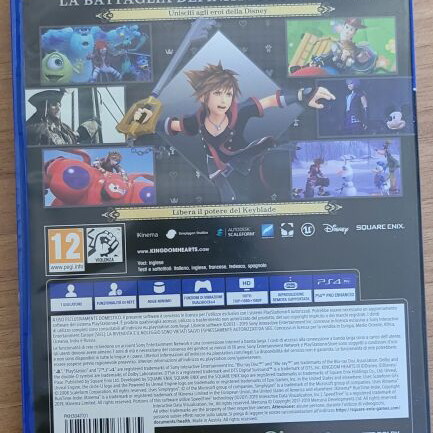 Kingdom Hearts 3 PS4 game, European version