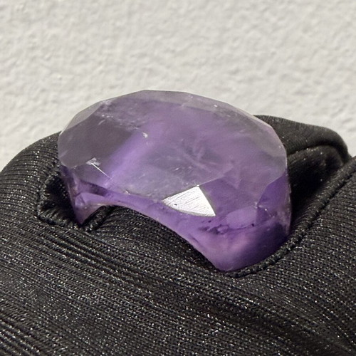 Ring with light purple amethyst new