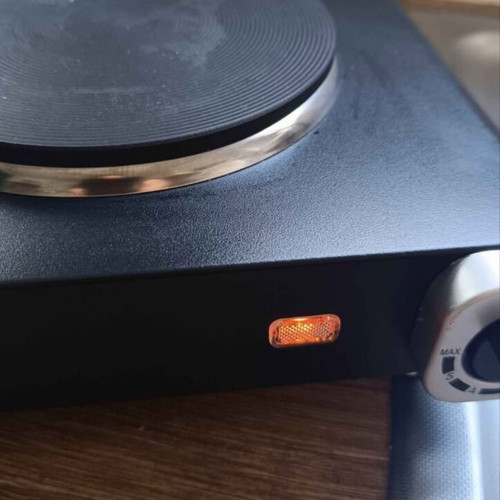 Izzy stove used, fast heating and ideal for camping