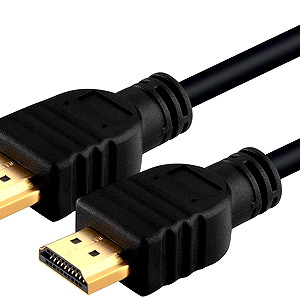 Powertech HDMI 1.4 Cable HDMI male - HDMI male 3m Μαύρο