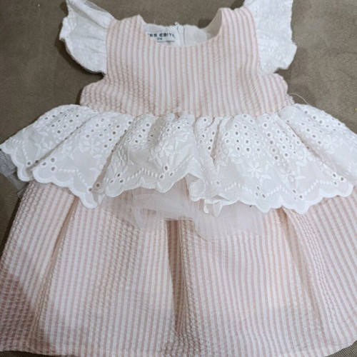 Miss Ebita baby dress 12 months like new