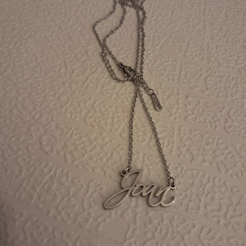 Joan necklace, stainless steel
