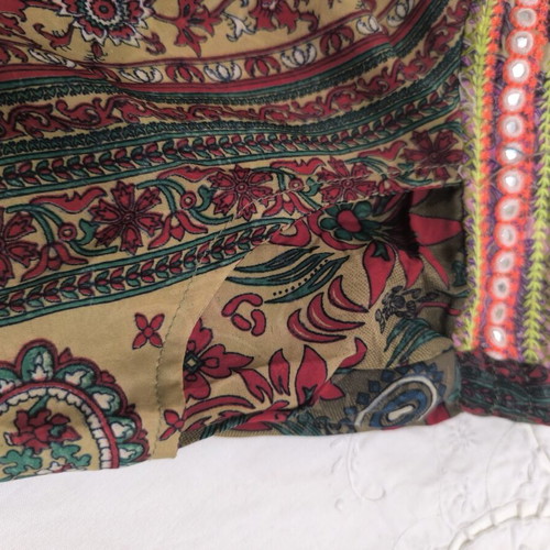 Boho shorts with elastic waist and pockets