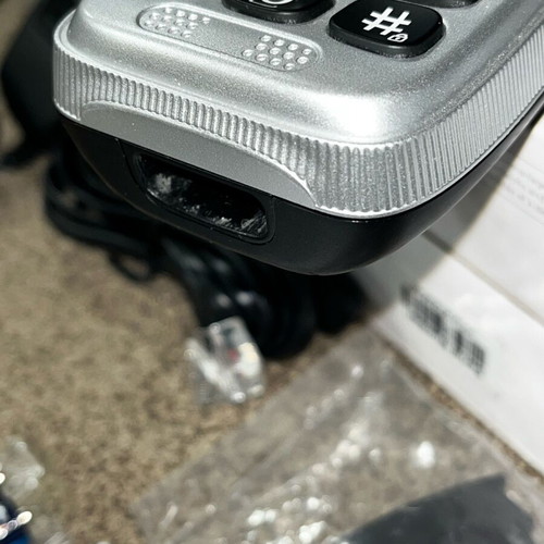 Motorola CD301 cordless phone with Greek menu and hearing aid compatible jack