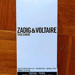 Zadig et Voltaire γυναικείο άρωμα This is her EDP 100 ml Tester