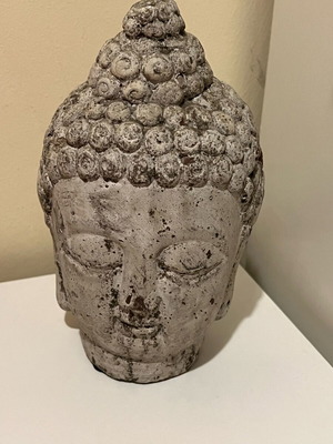 Decorative Buddha made of stone like new, quite heavy