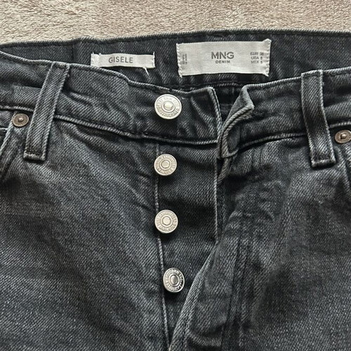 Mango black jeans, size 38 with slim fit