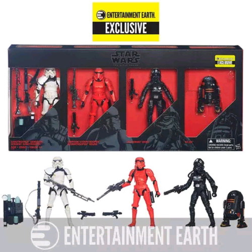 Star Wars Hasbro Black Series 6' Exclusive Imperial Forces Stormtroopers Set New