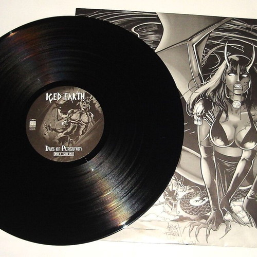 Iced Earth Days Of Purgatory LP used, metal