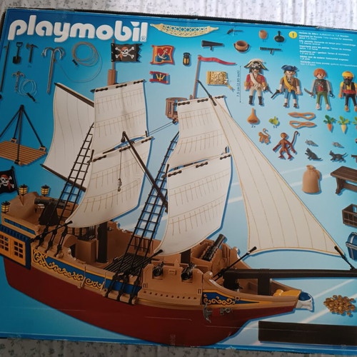 Playmobil Pirate Ship 4290 like new