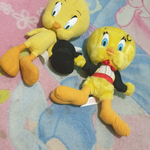 Tweety plush toys like new, 90s
