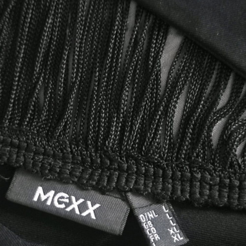 Mexx Statement Tank Top σαν καινούργιο, μαύρο με ladder back πλάτη