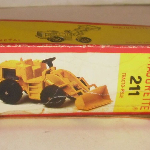 Majorette Tracto-Pelle 211 metal bulldozer toy