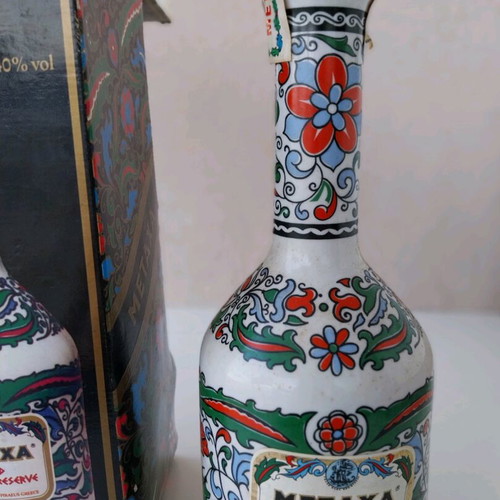 From grandfather's cellar: Sealed Collectible Metaxa liqueur!