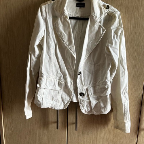 Women's jacket used S-M white