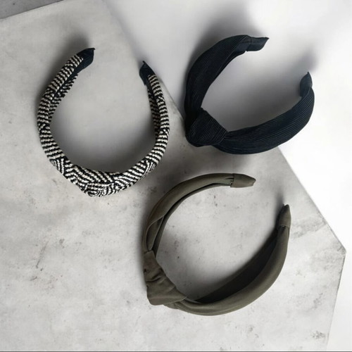 Zara hairbands set of 3 like new, multicolor