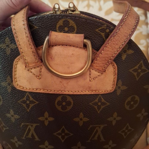 Louis Vuitton Ellipse Backpack used, medium size, beige and brown
