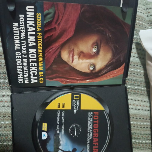National Geographic Polska Photography DVD like new, Polish language
