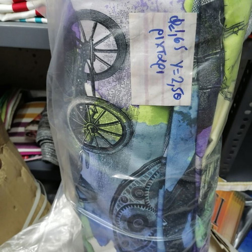 Handmade bedspread new from store for kids room with gift shoes and pillow