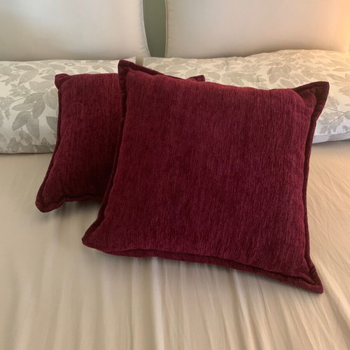 Bordeaux pillows new, firm 36x36