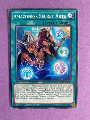 Amazoness Secret Arts Yu-Gi-Oh! Card like new