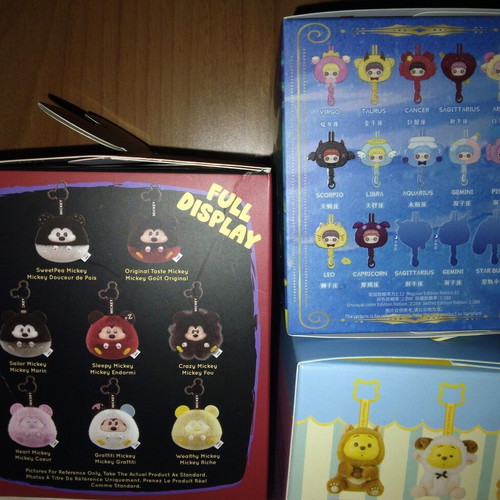 Blind box plush pack of 10 with Mickey, Winnie, Stitch and more, new