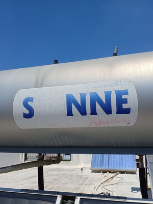 Sonne copper solar boiler 200lt double energy used
