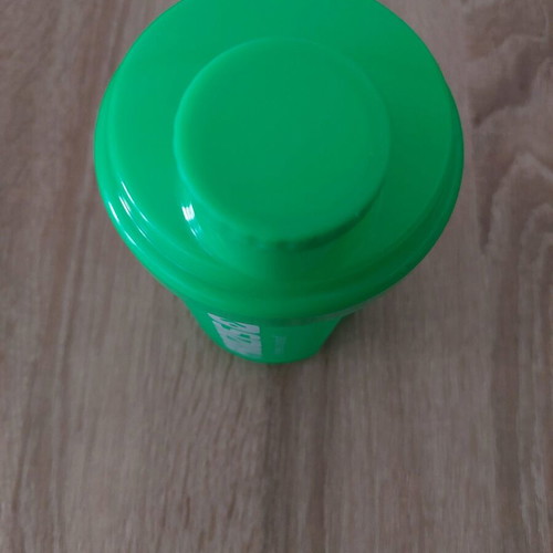 Prozis protein shaker like new, 400ml green with measuring cap