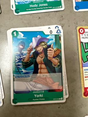 One Piece Card Game pack of 11 collectible cards like new