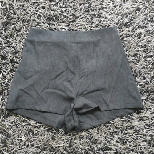 Women's dark gray suit with shorts small like new
