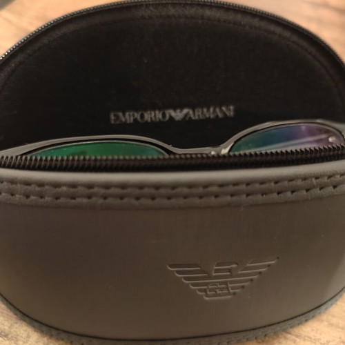 Emporio Armani eyeglasses like new, black frame