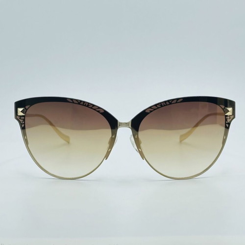Ana Hickmann AH 3170 04A sunglasses new, brown and gold mask style