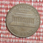 Lincoln Cent 1976 D used
