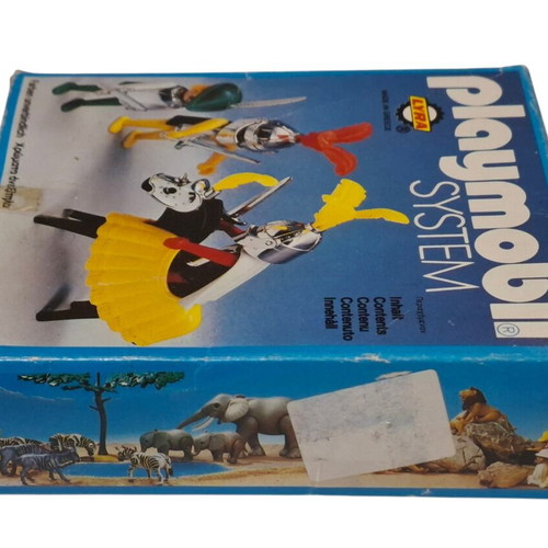 Vintage Lyra Playmobil 3568/L Knights set used, 1980s Greek