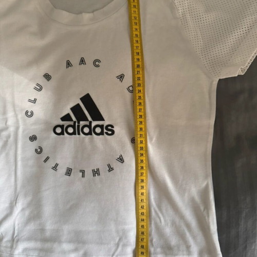 Adidas t-shirt like new, size S, white